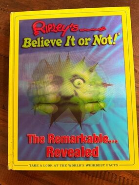 Ripley’s Believe It or Not The Remarkable Revealed Lenticular Cover Hardcover